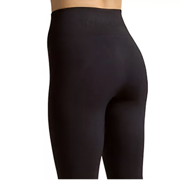 NWT Tommie Copper Seamless Compression Navy Leggings Large - Picture 4 of 7